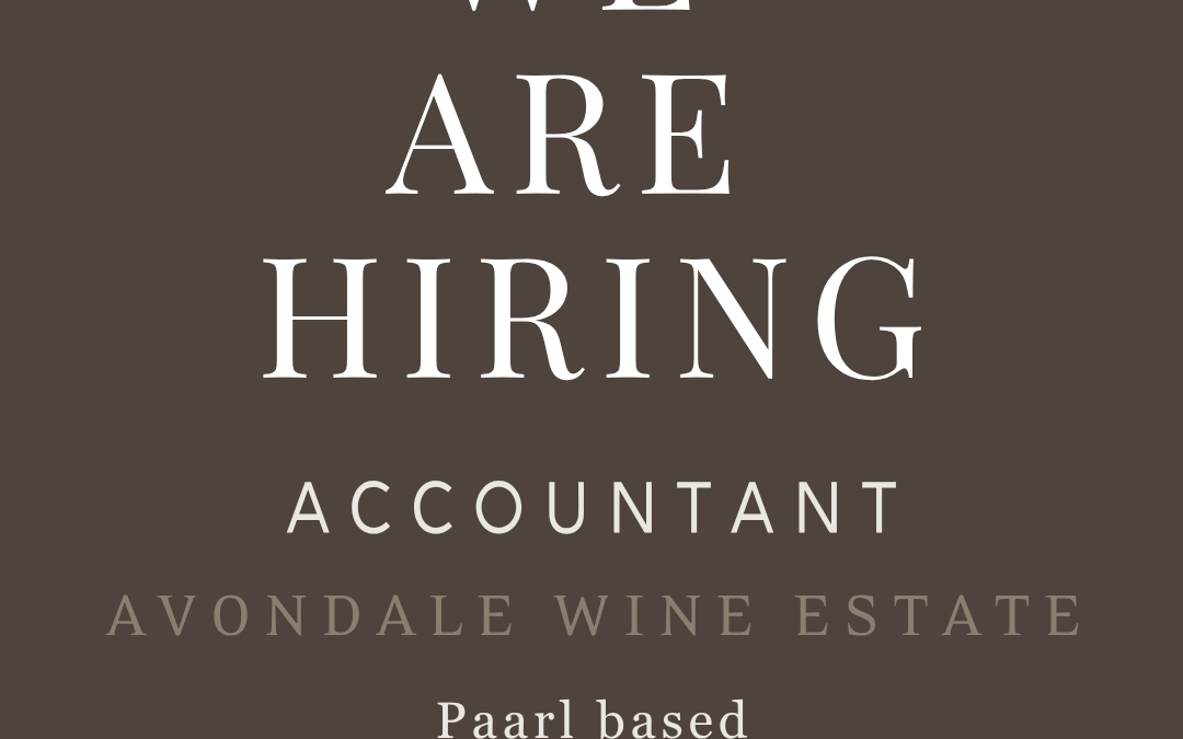 Accountant Vacancy | Avondale, Paarl